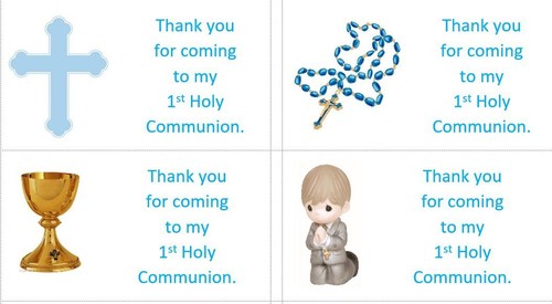 Personalised 1st holy - personalised,