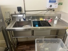 Commercial Double Sink