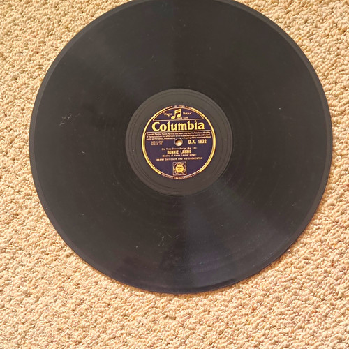 Columbia 1832 black 78rpm - columbia,