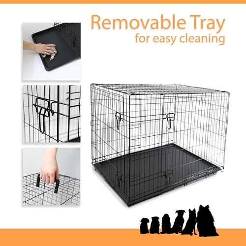 Dog crate cage with removable - crate/cage,