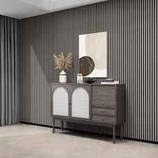 Smoked Grey Acoustic Slatted