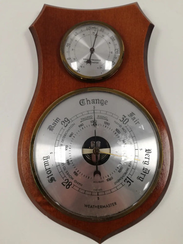 Vintage weathermaster wooden - vintage,