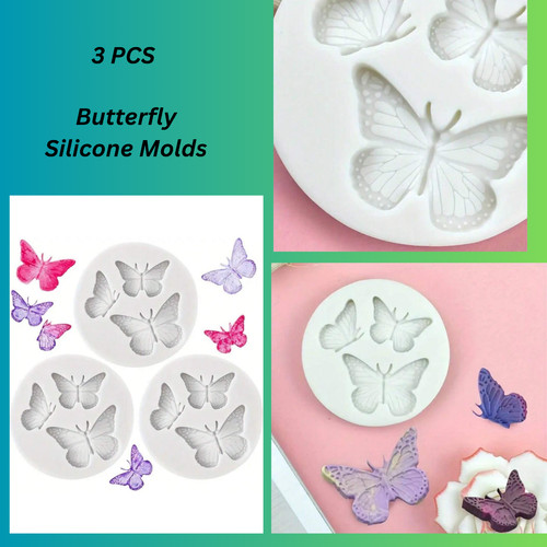 Butterfly silicone fondant - butterfly,