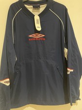 Vintage Umbro Drill Top 2002 Men’s Medium Dead Stock BNWT Will Fit Large