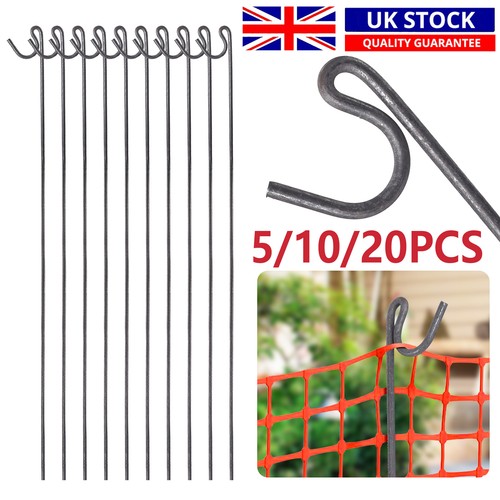 Metal fence pins - steel, barrier