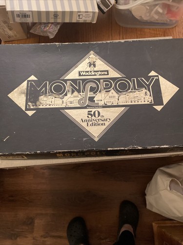 Waddingtons monopoly 50th - waddingtons,