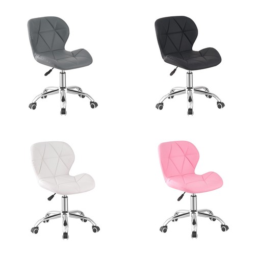 Leather cushioned chair - pu,