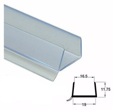 Plinth Sealing Strip for 18-19 mm Thick Plinth Panels, 3025 mm Length 713.25.098