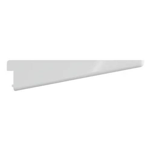 White spur twin slot shelf - white,