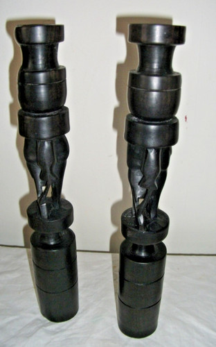 Handsome pair tall slim ebony - slim,
