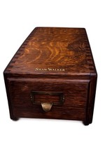 Vintage Wood Shaw Walker Card