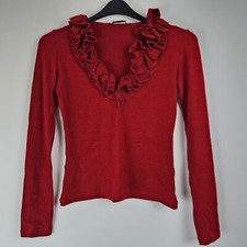 Isabel De Pedro long sleeve blouse top size UK 10