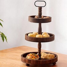 Wooden Cake Stand 3 Tier