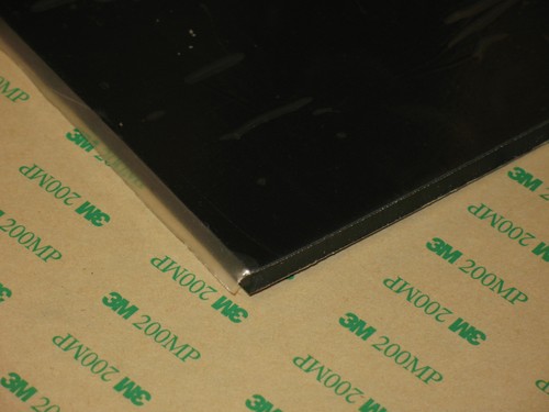 Sorbothane sheet 6x6x1 - sorbothane, 6x6x1/4"