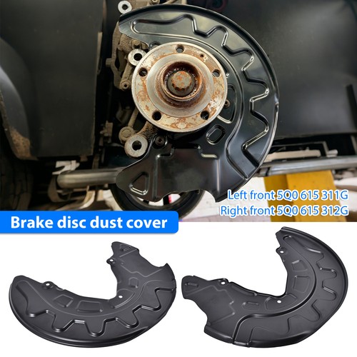 Front brake disc - l+, dust
