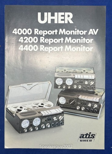 Original uher brochure 4000 - original,