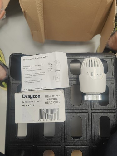Drayton rt212 trv thermostatic - trv,