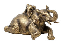 Elephant and Baby Ornament