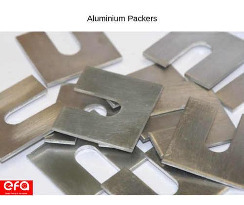 50x50mm aluminium horseshoe - 50x50mm,