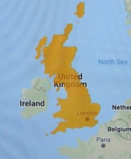 Satmap Map -  Great Britain