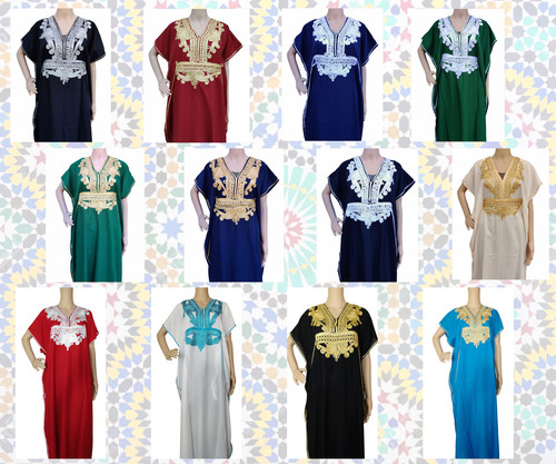 Moroccan kaftan cotton - kaftan,