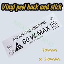 Anglepoise repro vinyl sticker