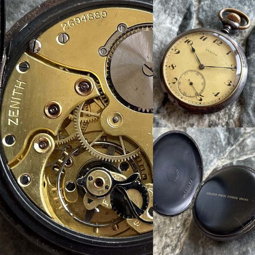 Antique zenith old pocket - ✩,