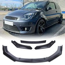For Ford Fiesta ST Mk7.5 MK7 MK6 Front Bumper Lip Spoiler Splitter Chin Body Kit