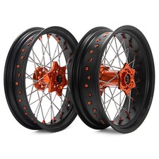 17" Supermoto Wheels For KTM 125-540 EXC EXC-F SX SX-F SXS XC-G XC-F XC-W SC-F