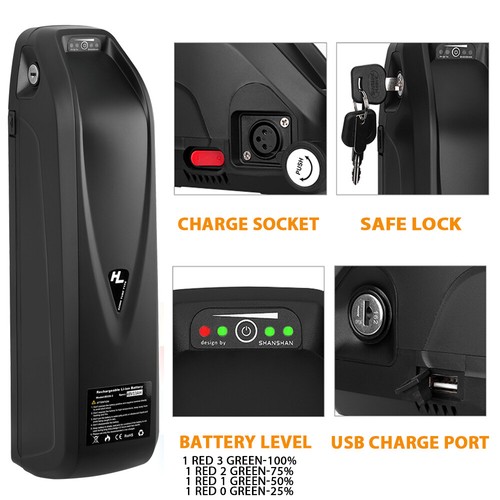 Bike battery ion power - li-ion,