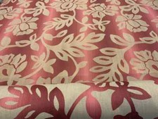 Laura Ashley Drape Ellington Cranberry Upholstery Fabric SOLD PER METRE 😊 