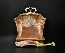 Antique Art Nouveau Copper and