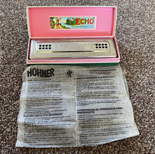 Vintage hohner echo harp - echo, c/g