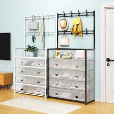 Coat and Hat Stand 8 Hooks