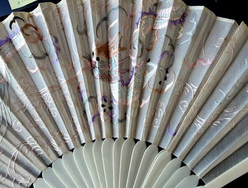 Antique chinese export - export, silk