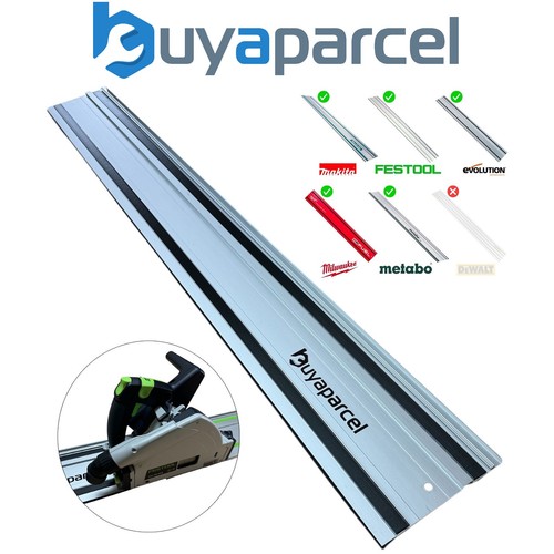 Aluminum plunge saw guide - aluminum,
