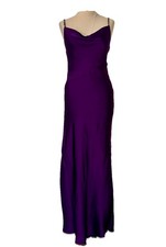Max Mara Purple Silky Maxi