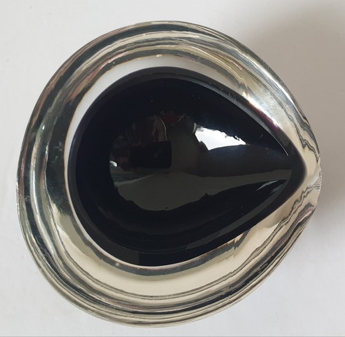 Art glass chestnut - art, bowl