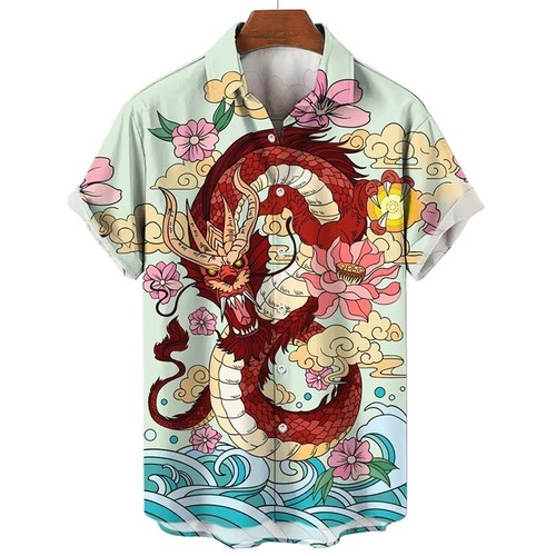Mens button down red - button,