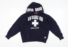 Lifeguard Blue Hoodie for Unisex Adults, Size S