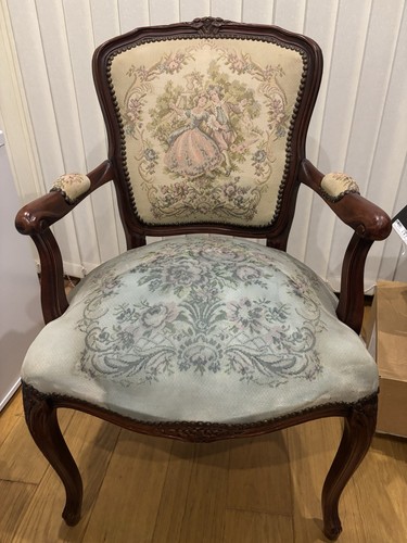Carved french antique mahogany - antique,
