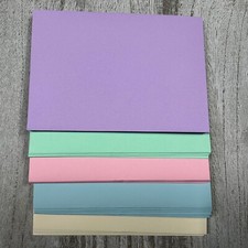 50 x C6 Envelopes Mix Pastel