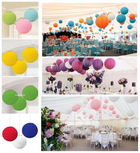 Chinese paper lanterns - paper, lamp