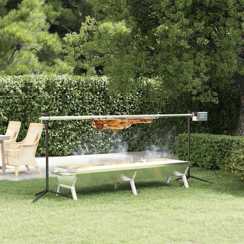 Automatic rotisserie bbq grill - automatic,