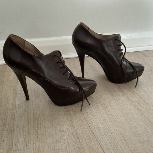 Pura lopez brown heels - lopez,