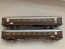 Fleischmann H0 1445 B 2 Express Train Cars 1. Class of FS