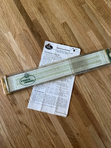 Vintage faber castell slide - faber‑castell,