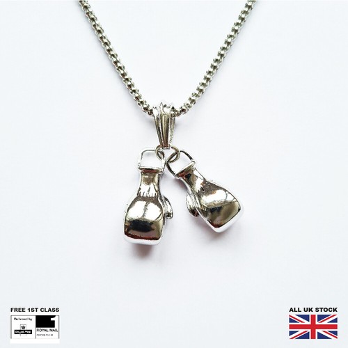 Boxing gloves pendant necklace - boxing,