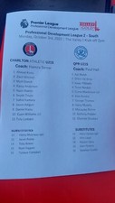 Charlton Athletic U21 v QPR U21