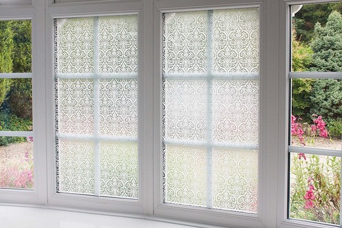 Fix white ormament - fix, glass